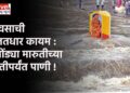पावसाची संततधार कायम : दुतोंड्या मारुतीच्या छातीपर्यंत पाणी !