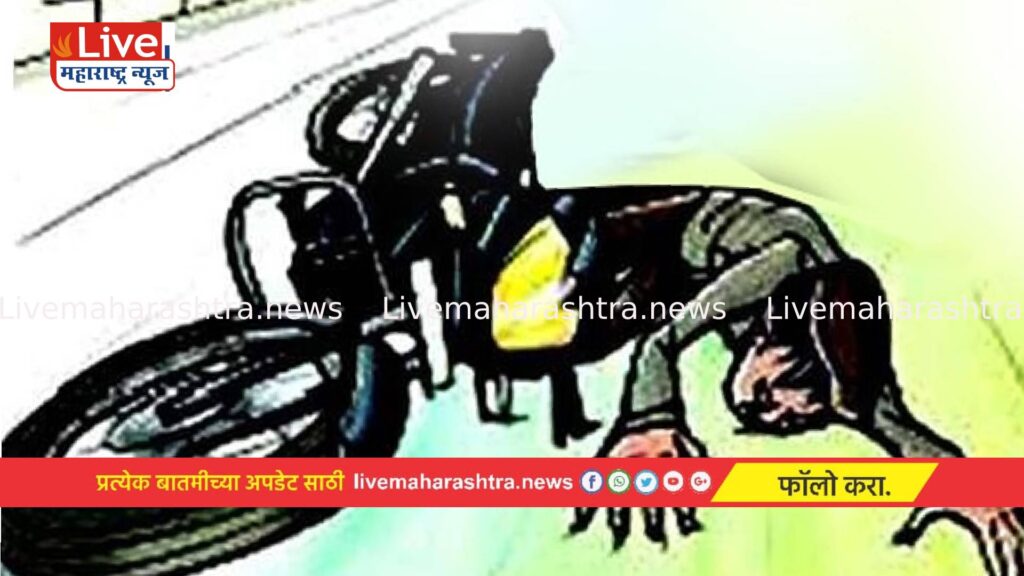 मंगरूळनजीक दुचाकीचा अपघात : ६० वर्षीय वृद्ध जागीच ठार !