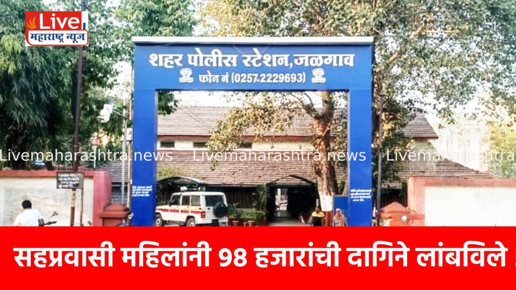 सहप्रवासी महिलांनी ९८ हजारांची दागिने लांबविले !