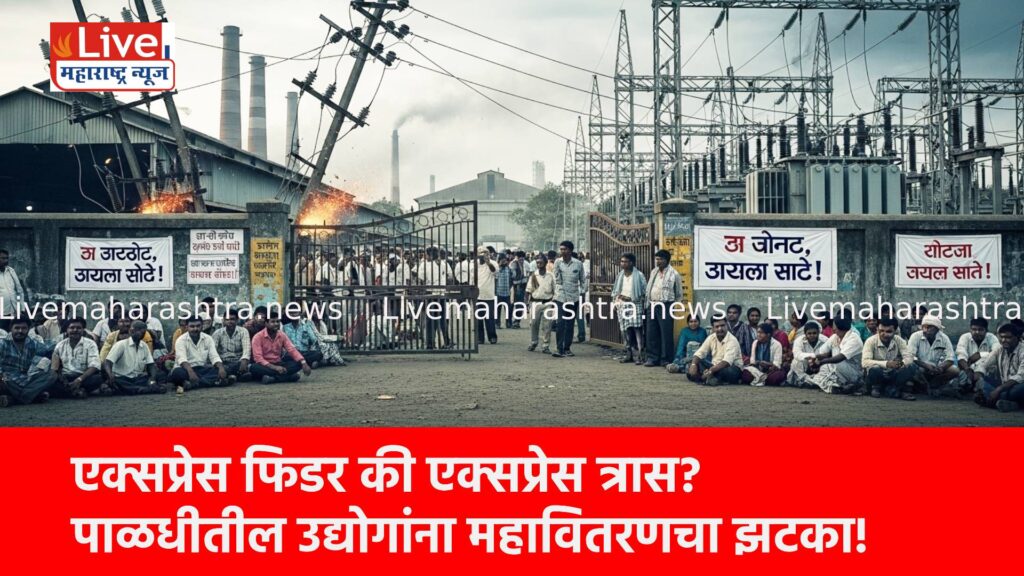 एक्सप्रेस फिडर की एक्सप्रेस त्रास? पाळधीतील उद्योगांना महावितरणचा झटका!